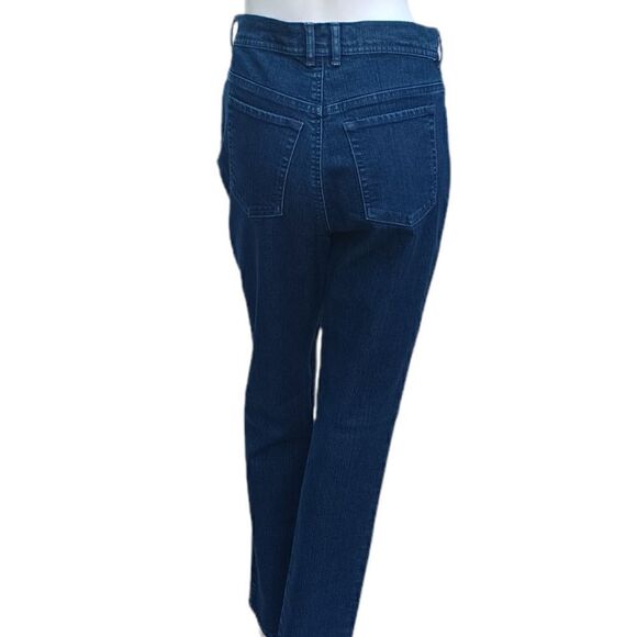 109715.....Gloria Vanderbilt Straight leg Jeans Size 8, W28" 31"Inseam 10"Rise - Picture 4 of 5